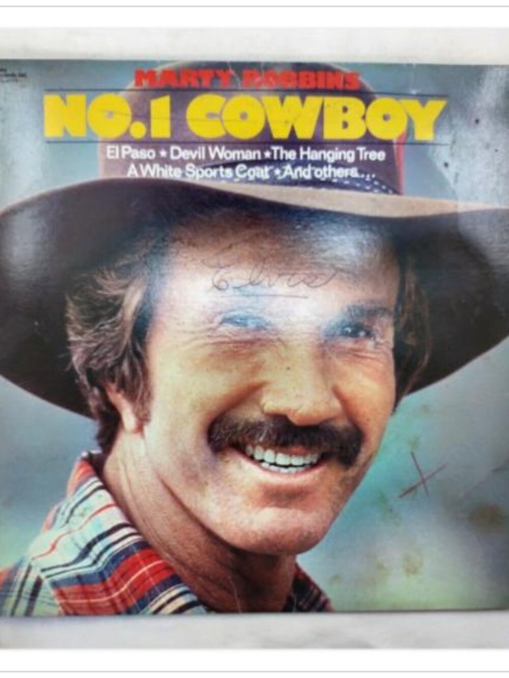 Marty Robbins No 1 Cowboy Vintage Vinyl LP Album Ruby Records Country West